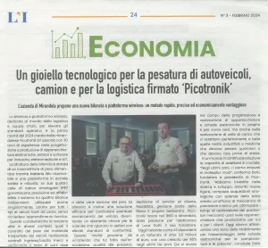 Indicatore Mirandolese - articolo bilance a piattaforma Picotronik